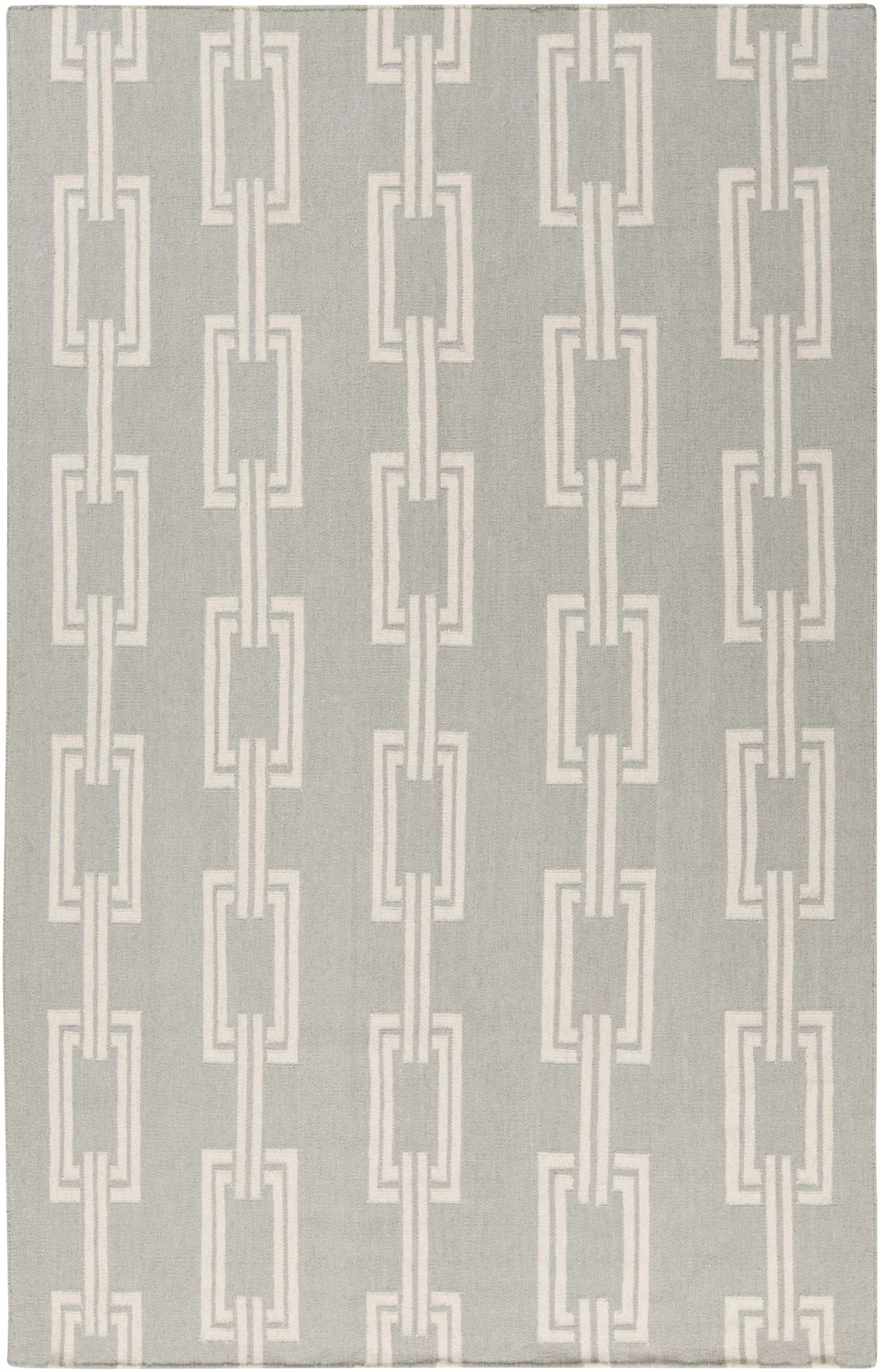 Ivory Hand Woven 100% Wool Modern Rectangle Handmade rug, Indoor use only, no fringe, non-washable. runner also available