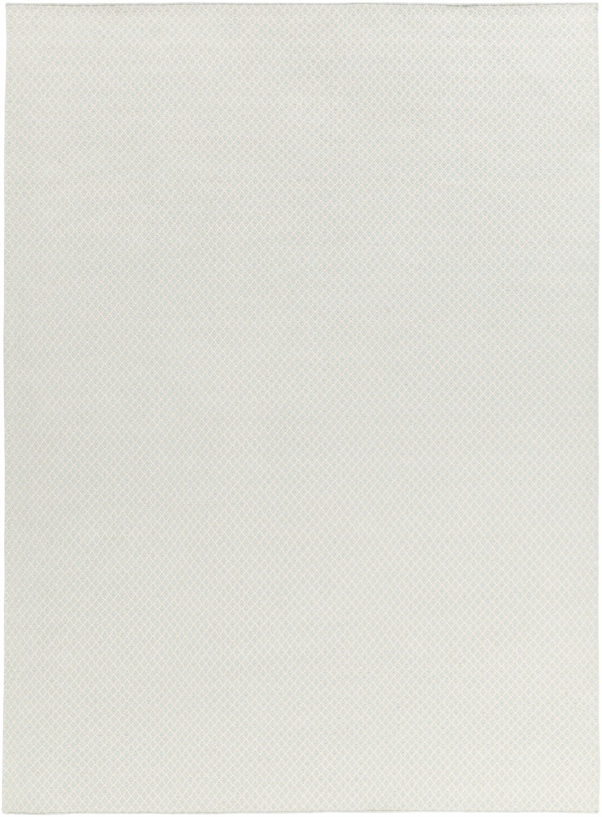 Ice Blue Hand Woven 100% Wool Cottage Rectangle Handmade rug, Indoor use only, no fringe, non-washable. runner also available