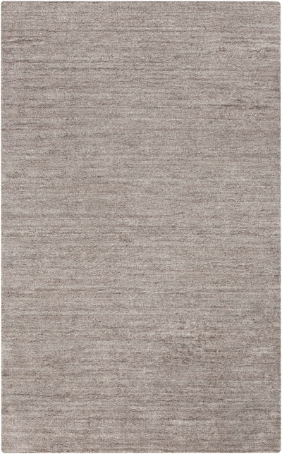 Gray Hand Loomed 100% Viscose Modern Rectangle Handmade rug, Indoor use only, no fringe, non-washable.