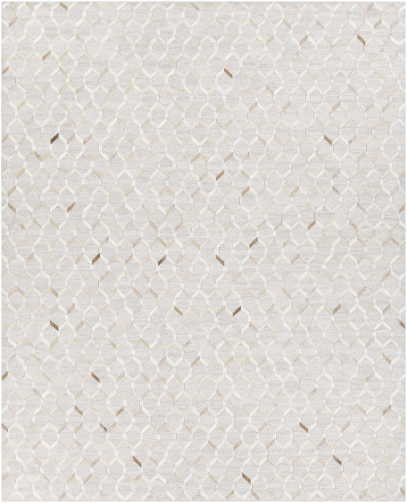 Medium Brown Hand Crafted 65% Hair On Hide, 35% Chenille-Viscose Modern Rectangle Handmade rug, Indoor use only, no fringe, non-washable.