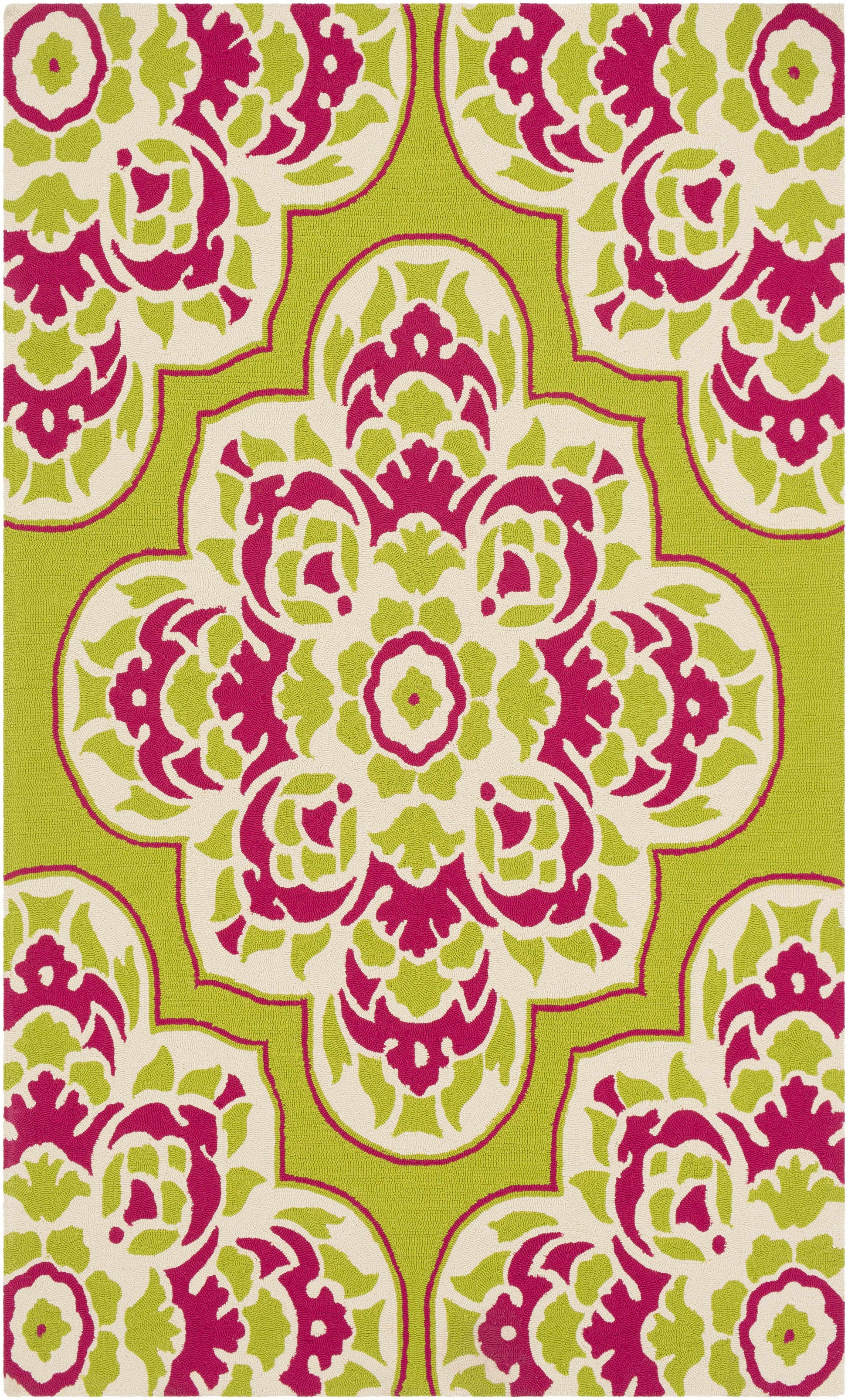 Rain RAI-1266 Hand Hooked Rug