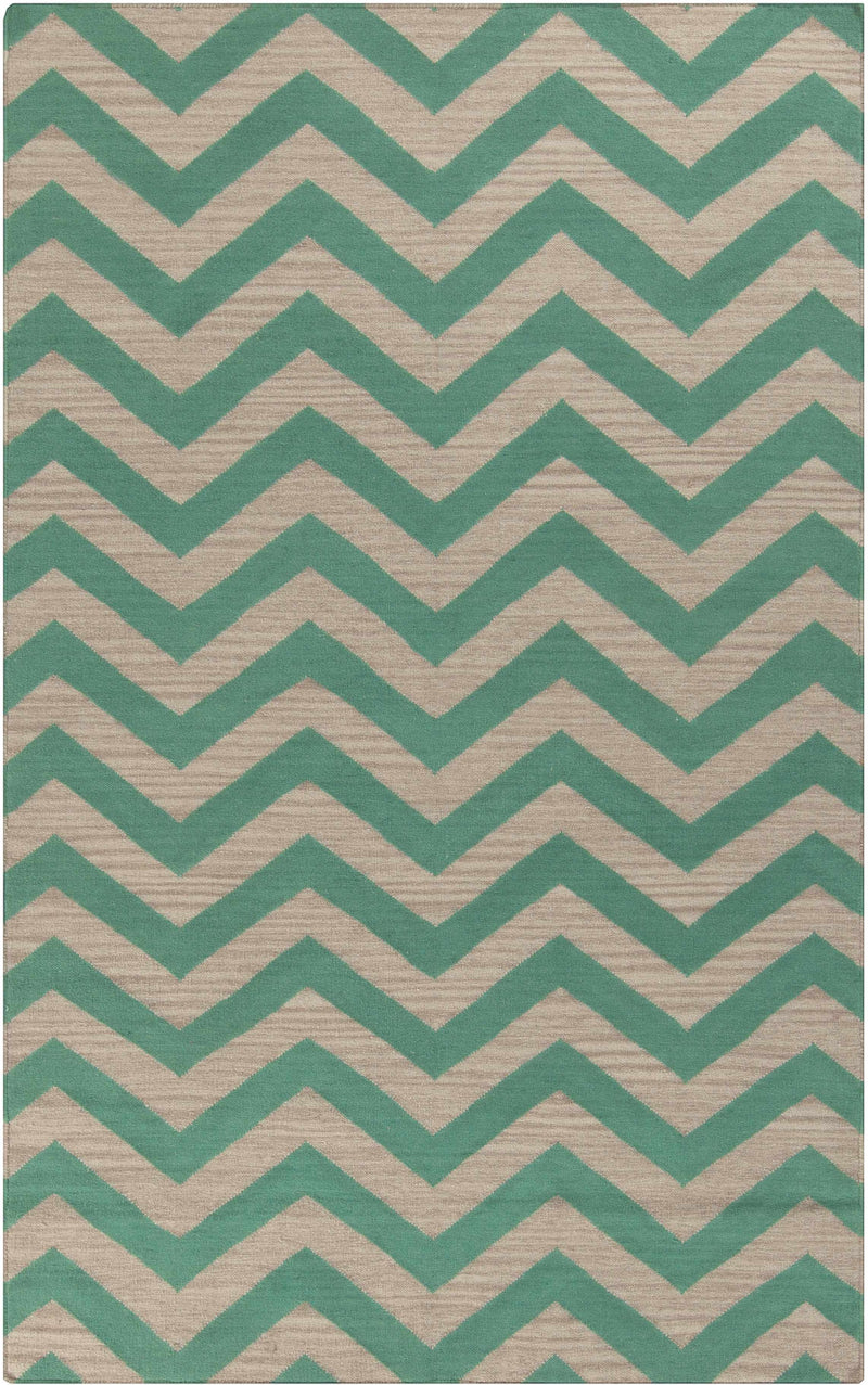 Emerald Hand Woven 100% Wool Modern Rectangle Handmade rug, Indoor use only, no fringe, non-washable. runner also available