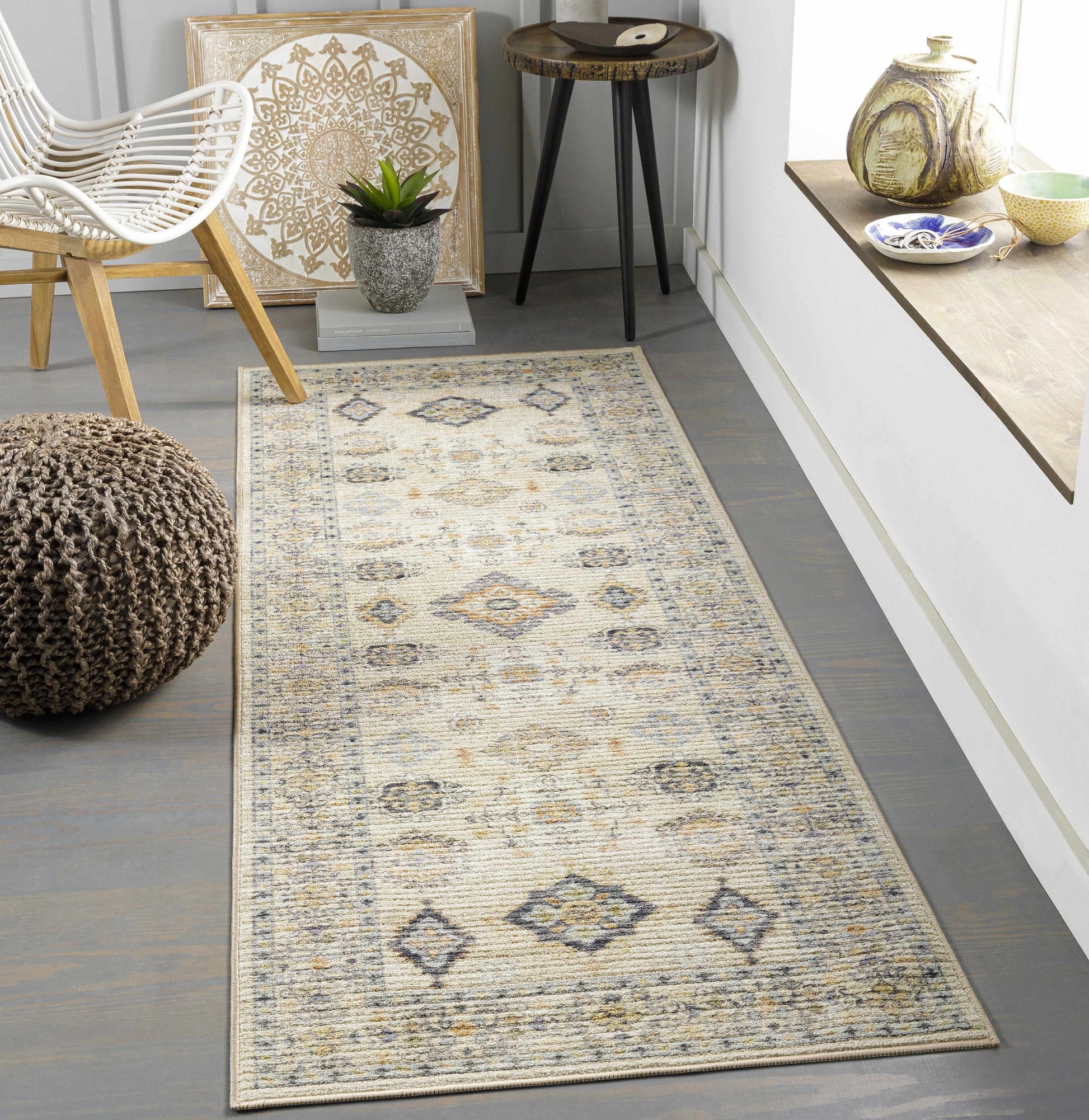 Leicester LEC-2303 Machine Woven Rug