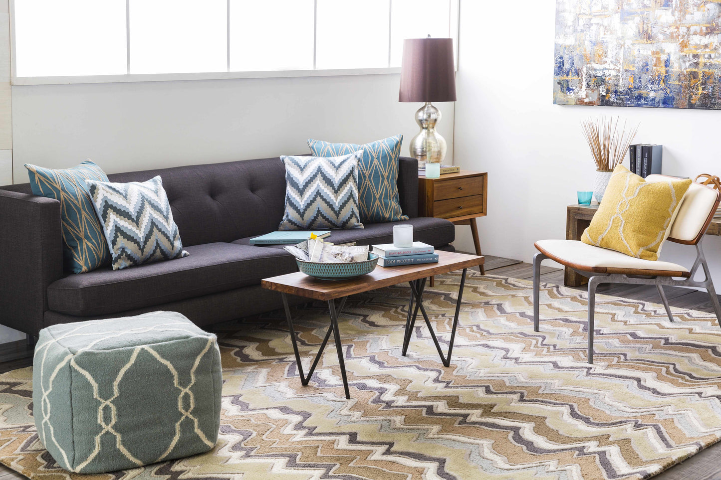 Modern Classics CAN-2042 Hand Tufted Rug