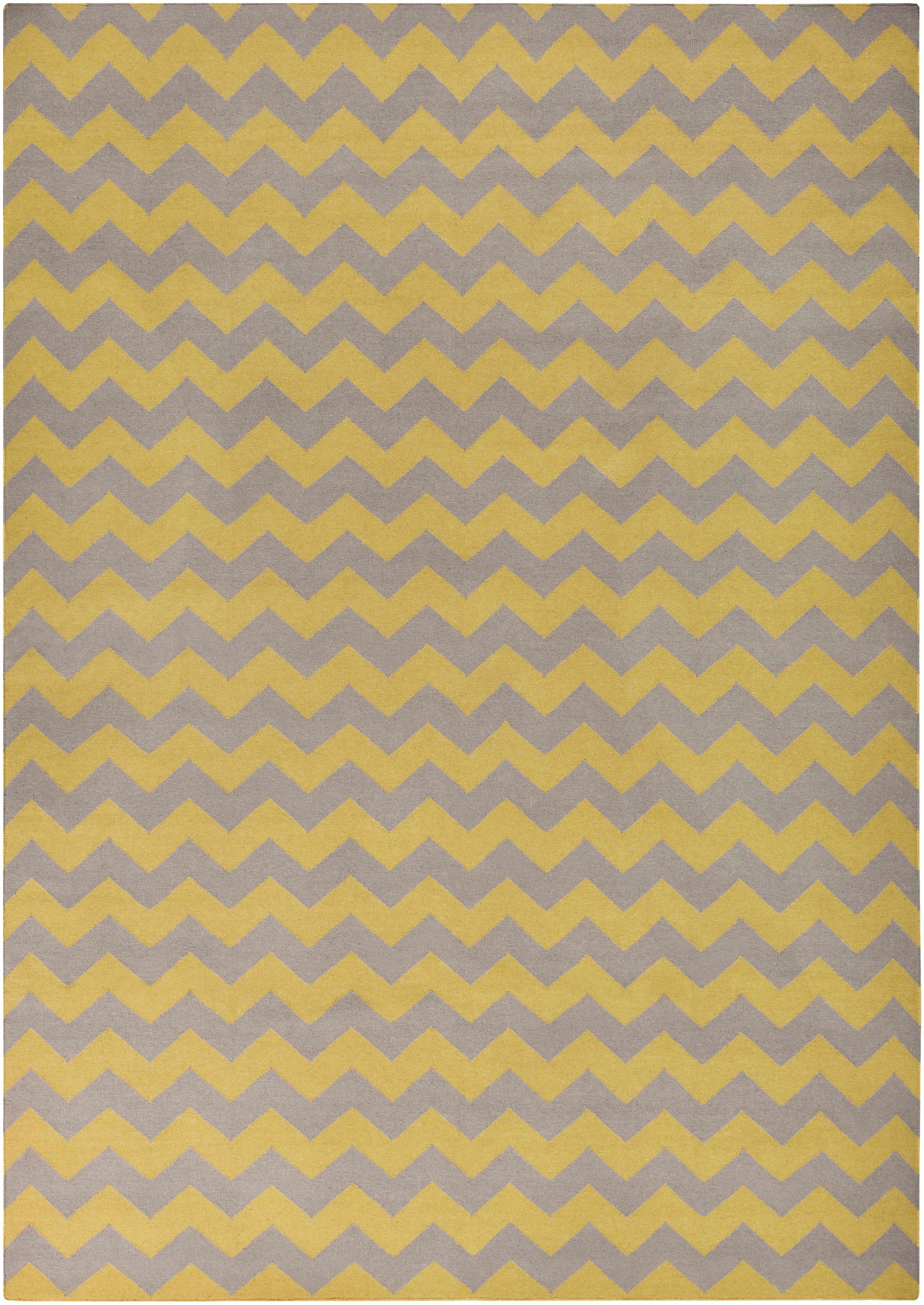 Mustard Hand Woven 100% Wool Modern Rectangle Handmade rug, Indoor use only, no fringe, non-washable. runner also available