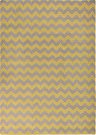 Mustard Hand Woven 100% Wool Modern Rectangle Handmade rug, Indoor use only, no fringe, non-washable. runner also available