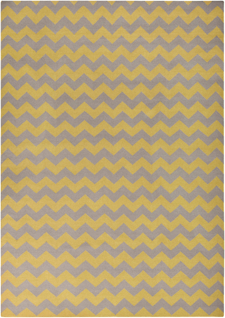 Mustard Hand Woven 100% Wool Modern Rectangle Handmade rug, Indoor use only, no fringe, non-washable. runner also available