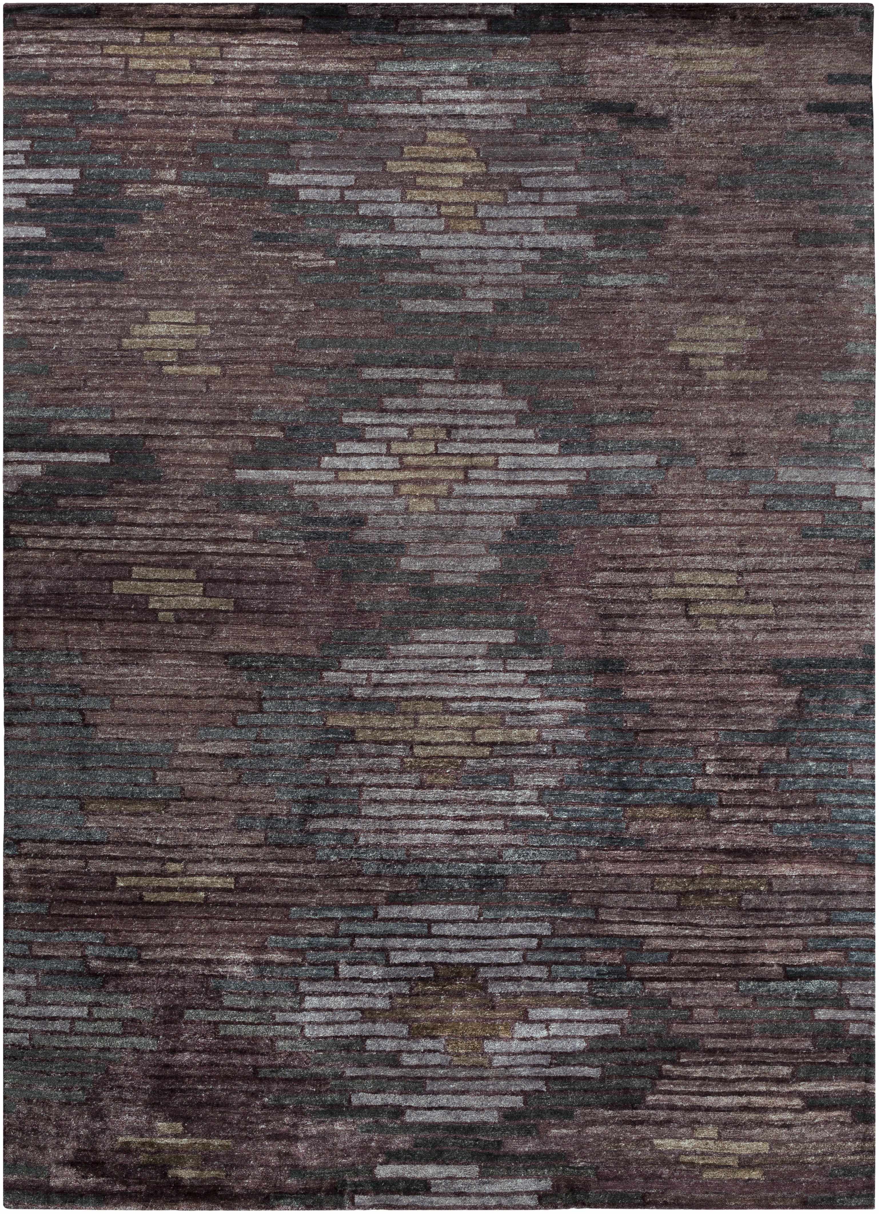 Plum 100% Viscose Modern Rug | Surya – Rug Outlet USA