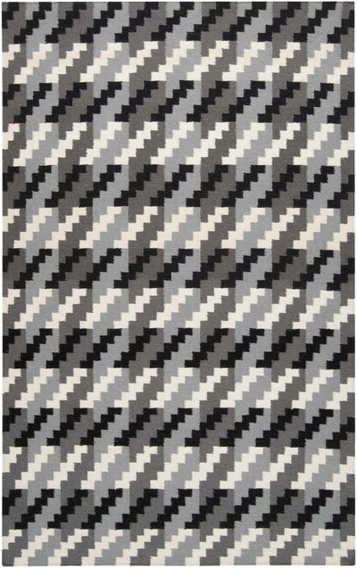 Slate Hand Woven 100% Wool Modern Rectangle Handmade rug, Indoor use only, no fringe, non-washable. runner also available