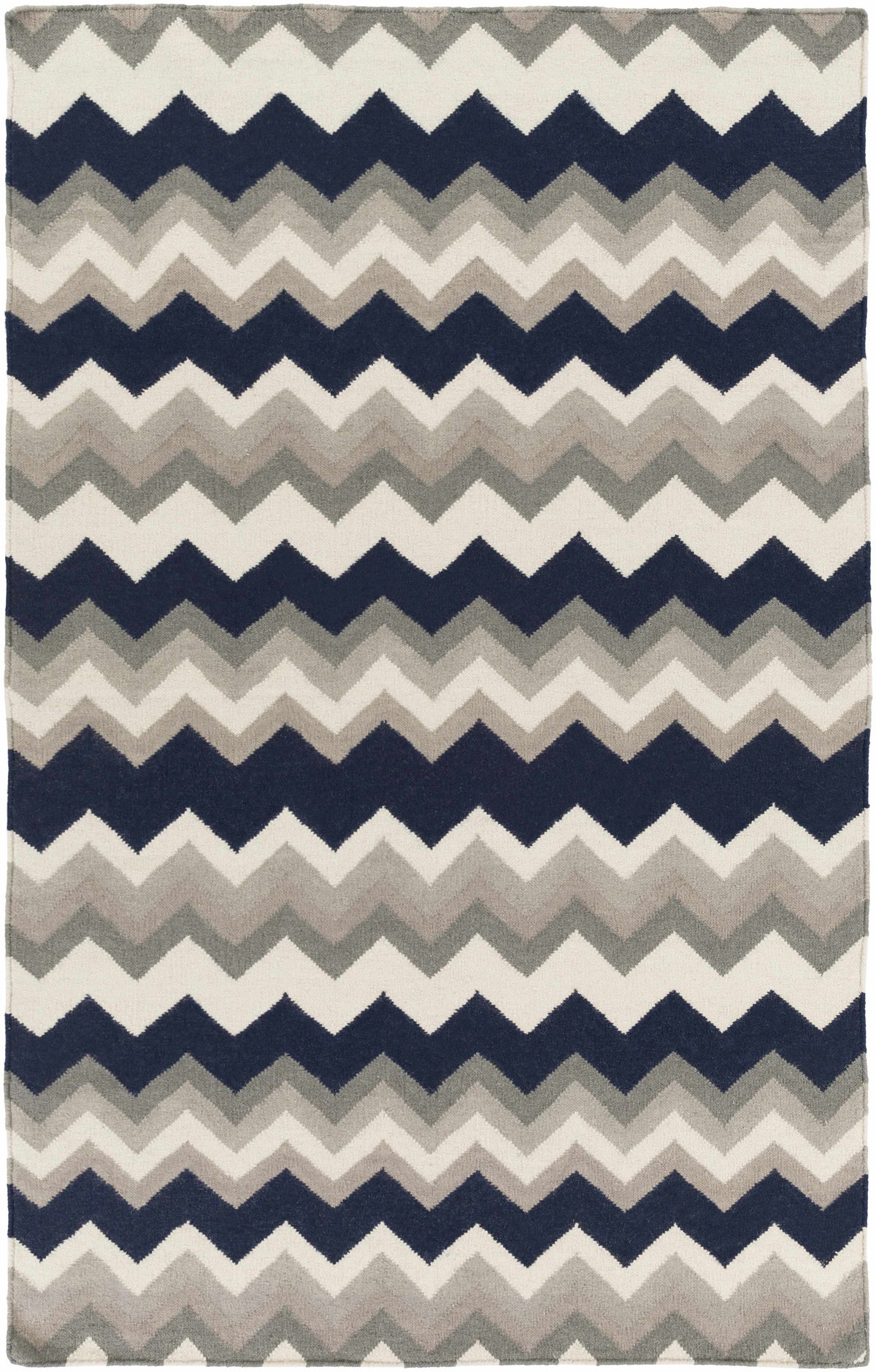 Charcoal Hand Woven 100% Wool Modern Rectangle Handmade rug, Indoor use only, no fringe, non-washable. runner also available