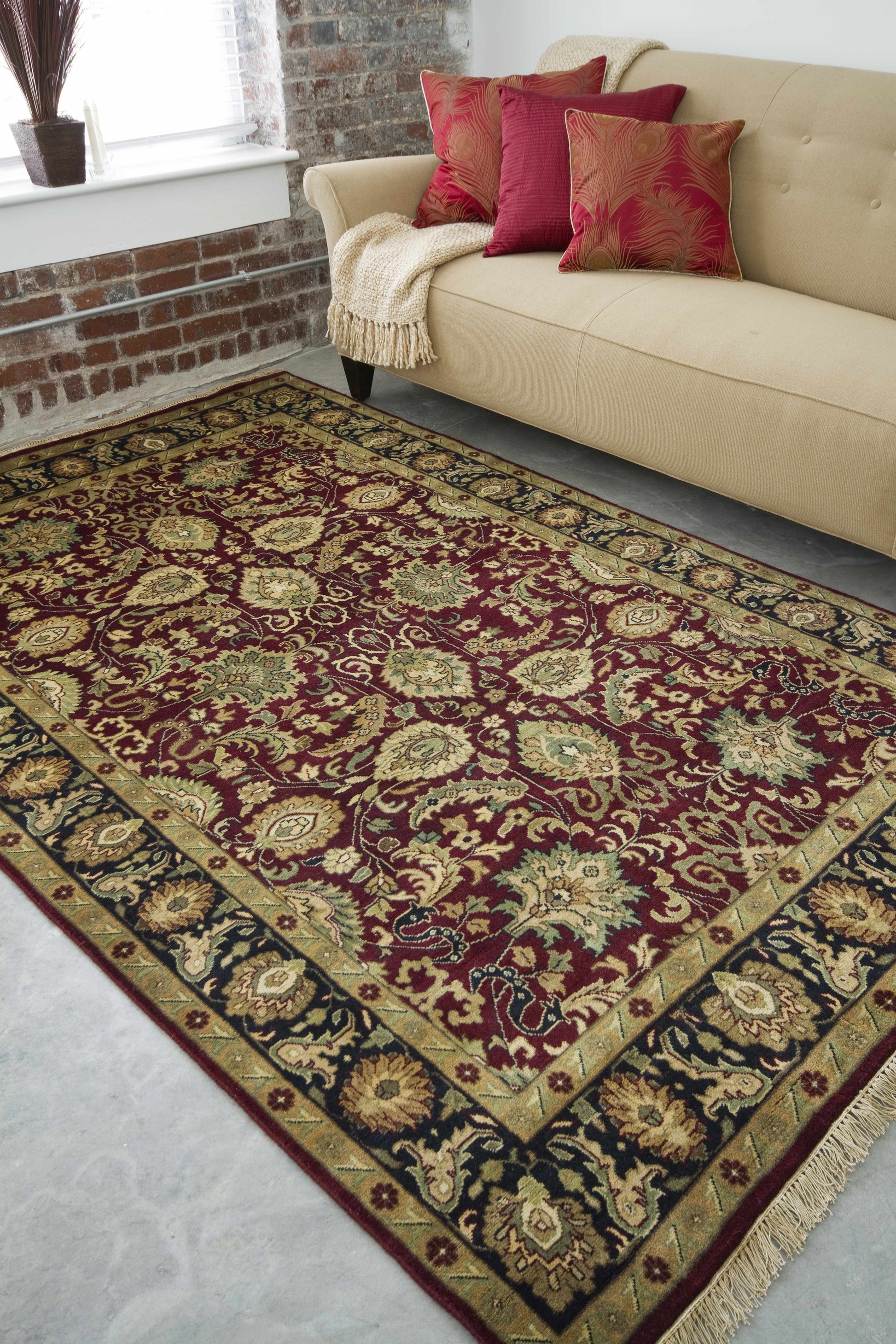 Taj Mahal TJ-6575 Hand Knotted Rug
