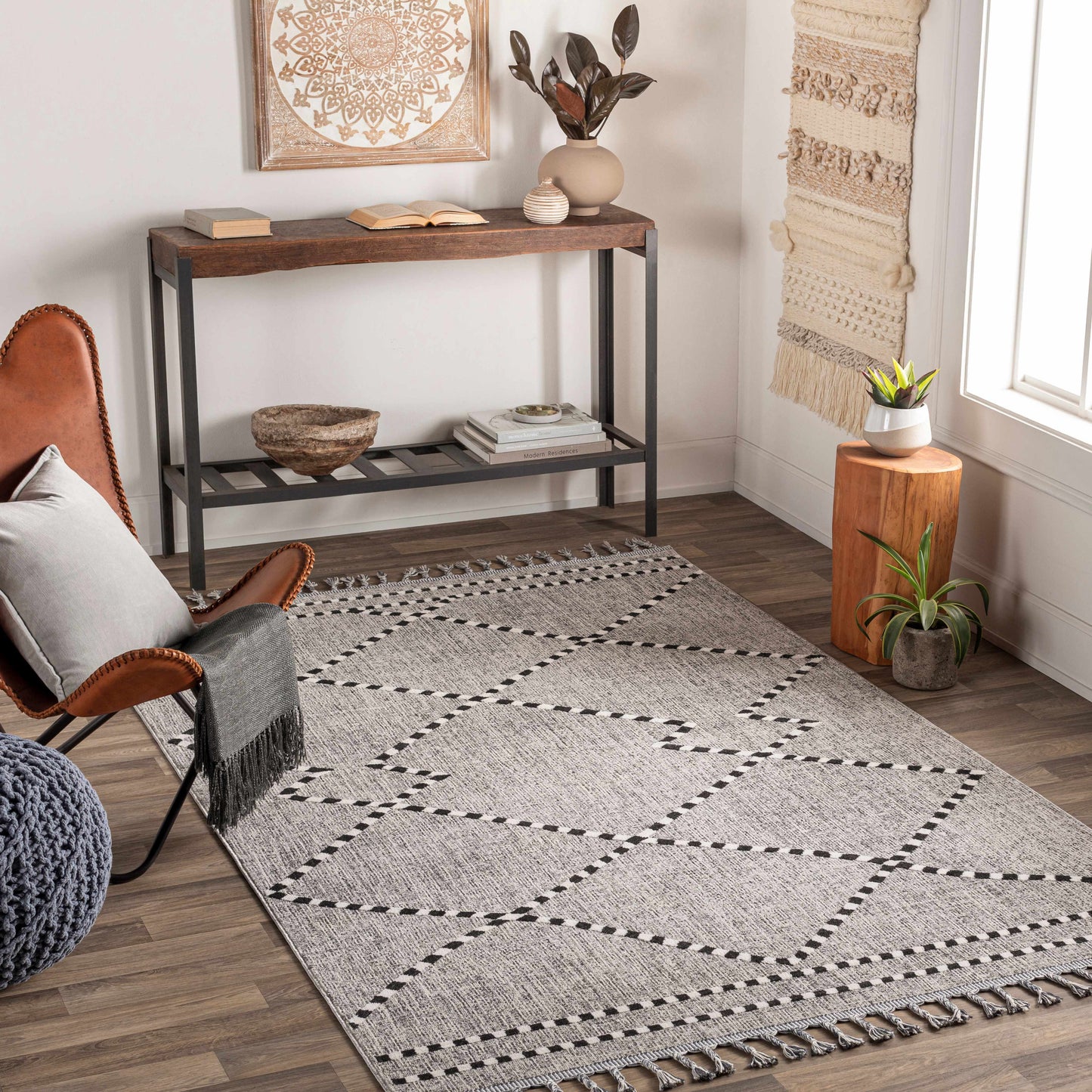 Palermo PLR-2302 Machine Woven Rug