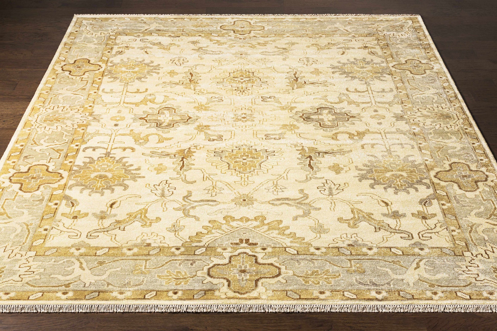 Hillcrest HIL-9018 Hand Knotted Rug
