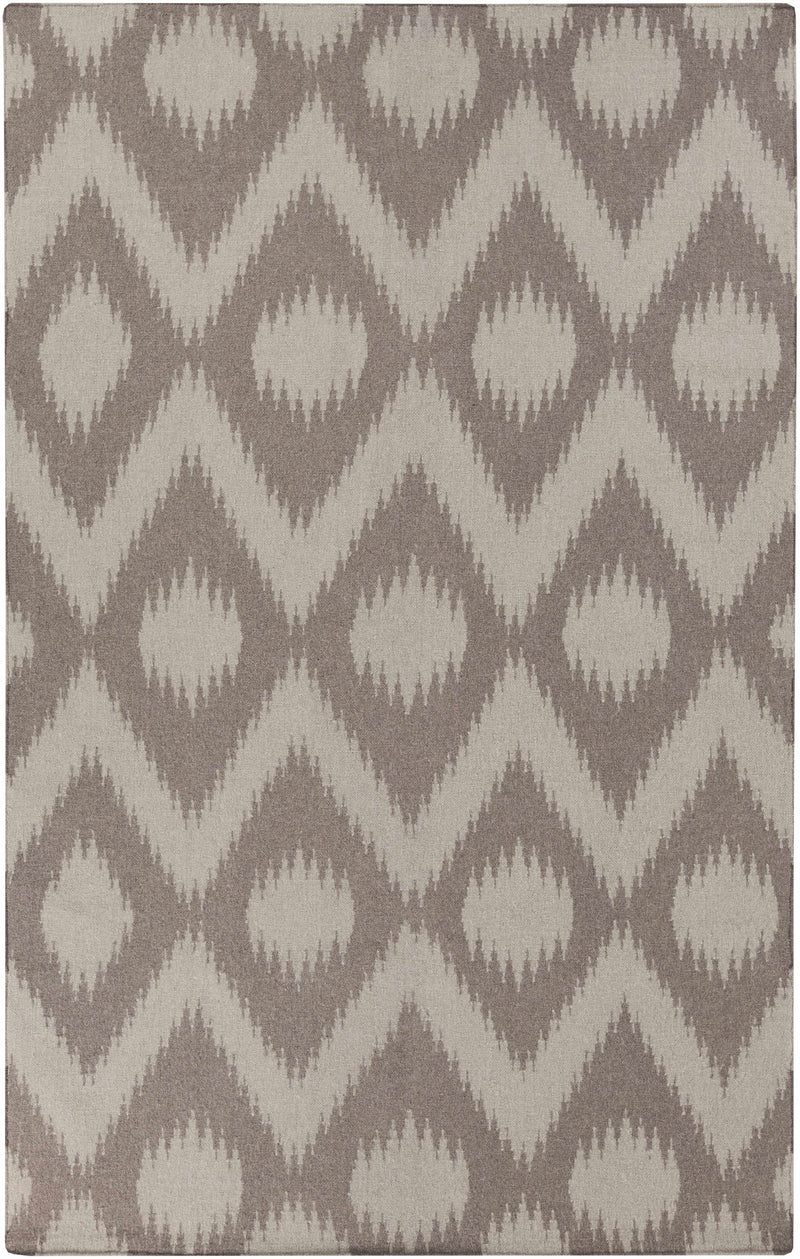 Charcoal Hand Woven 100% Wool Modern Rectangle Handmade rug, Indoor use only, no fringe, non-washable. runner also available