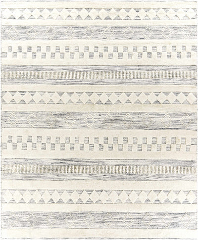 Black Hand Woven 100% Wool Modern Rectangle Handmade rug, Indoor use only, no fringe, non-washable. runner also available