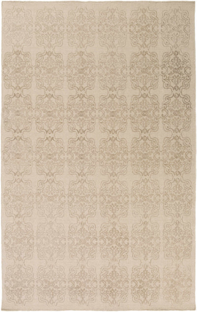 Oatmeal Hand Woven 60% Wool, 40% Viscose Modern Rectangle Handmade rug, Indoor use only, no fringe, non-washable. runner also available
