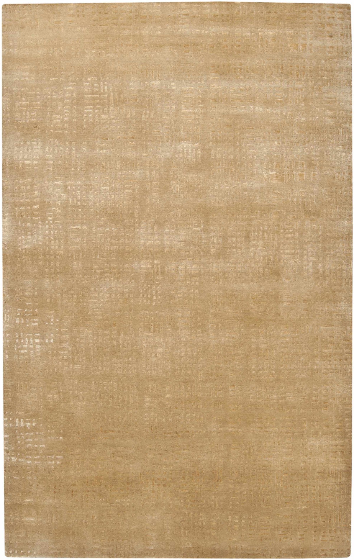 Mustard Hand Knotted 70% NZ Wool, 30% Viscose Traditional Rectangle Handmade rug, Indoor use only, no fringe, non-washable.
