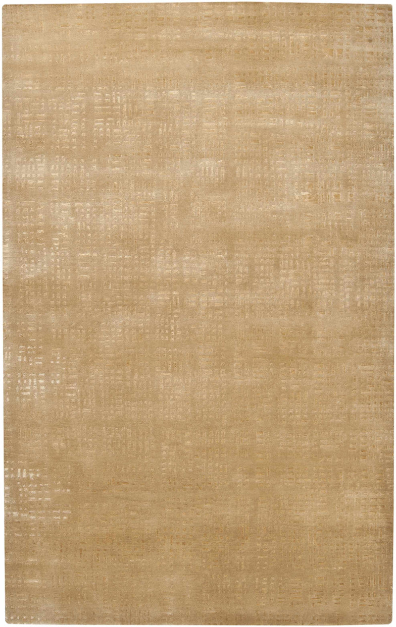 Mustard Hand Knotted 70% NZ Wool, 30% Viscose Traditional Rectangle Handmade rug, Indoor use only, no fringe, non-washable.