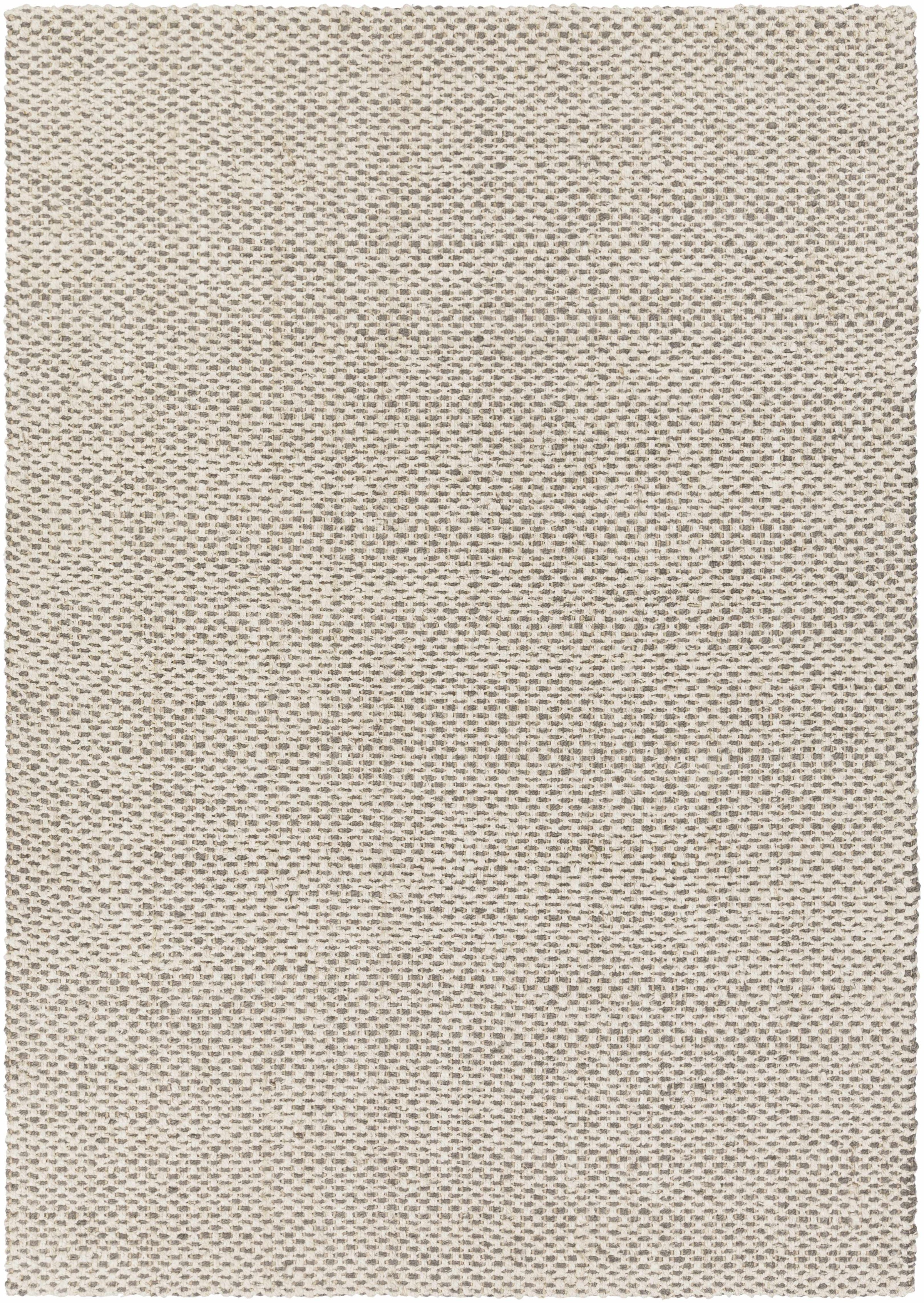Charcoal Hand Woven 100% Jute Cottage Rectangle Handmade rug, Indoor use only, no fringe, non-washable.