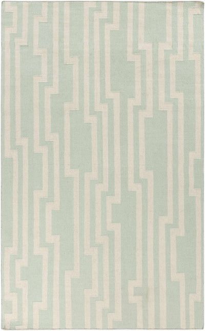 Ice Blue Hand Woven 100% Wool Modern Rectangle Handmade rug, Indoor use only, no fringe, non-washable. runner also available