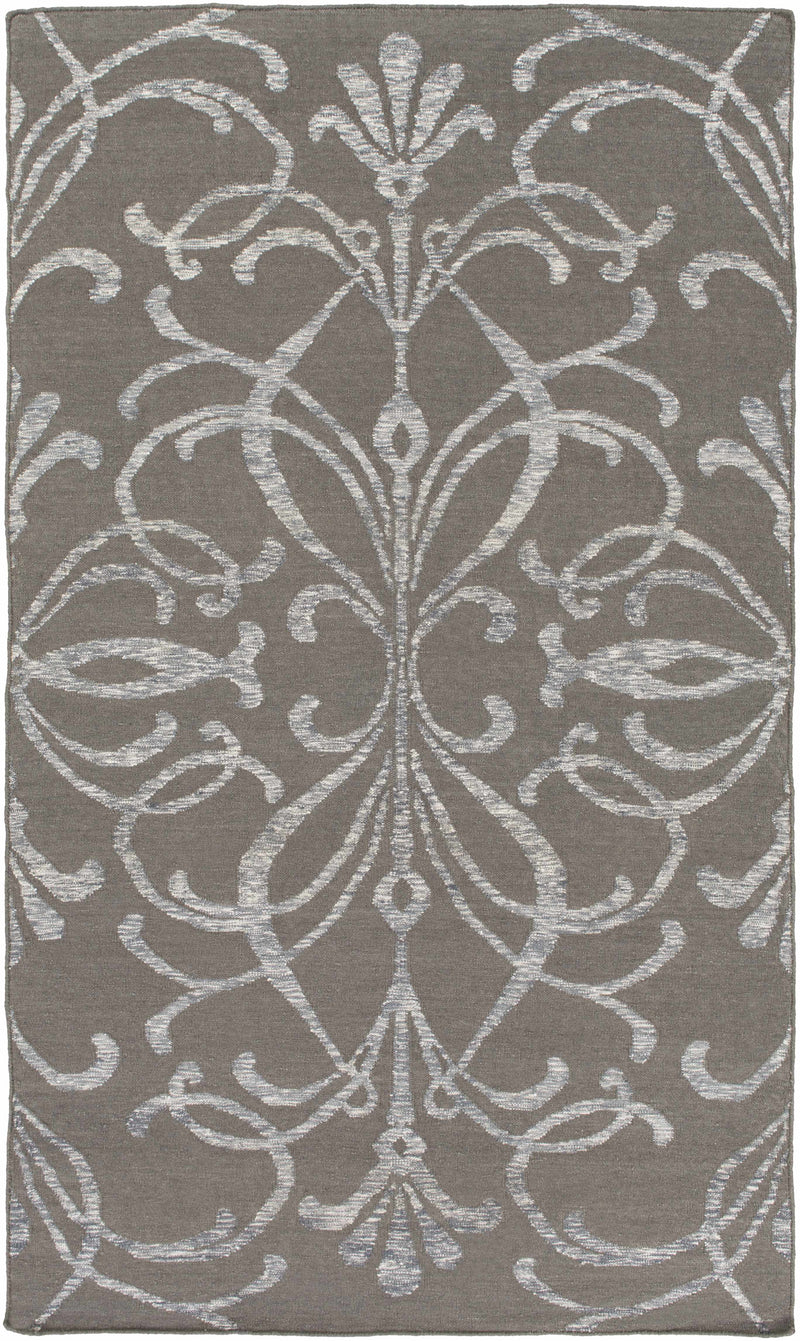 Brown Hand Woven 50% Wool, 30% Viscose, 20% Cotton Modern Rectangle Handmade rug, Indoor use only, no fringe, non-washable. runner also available