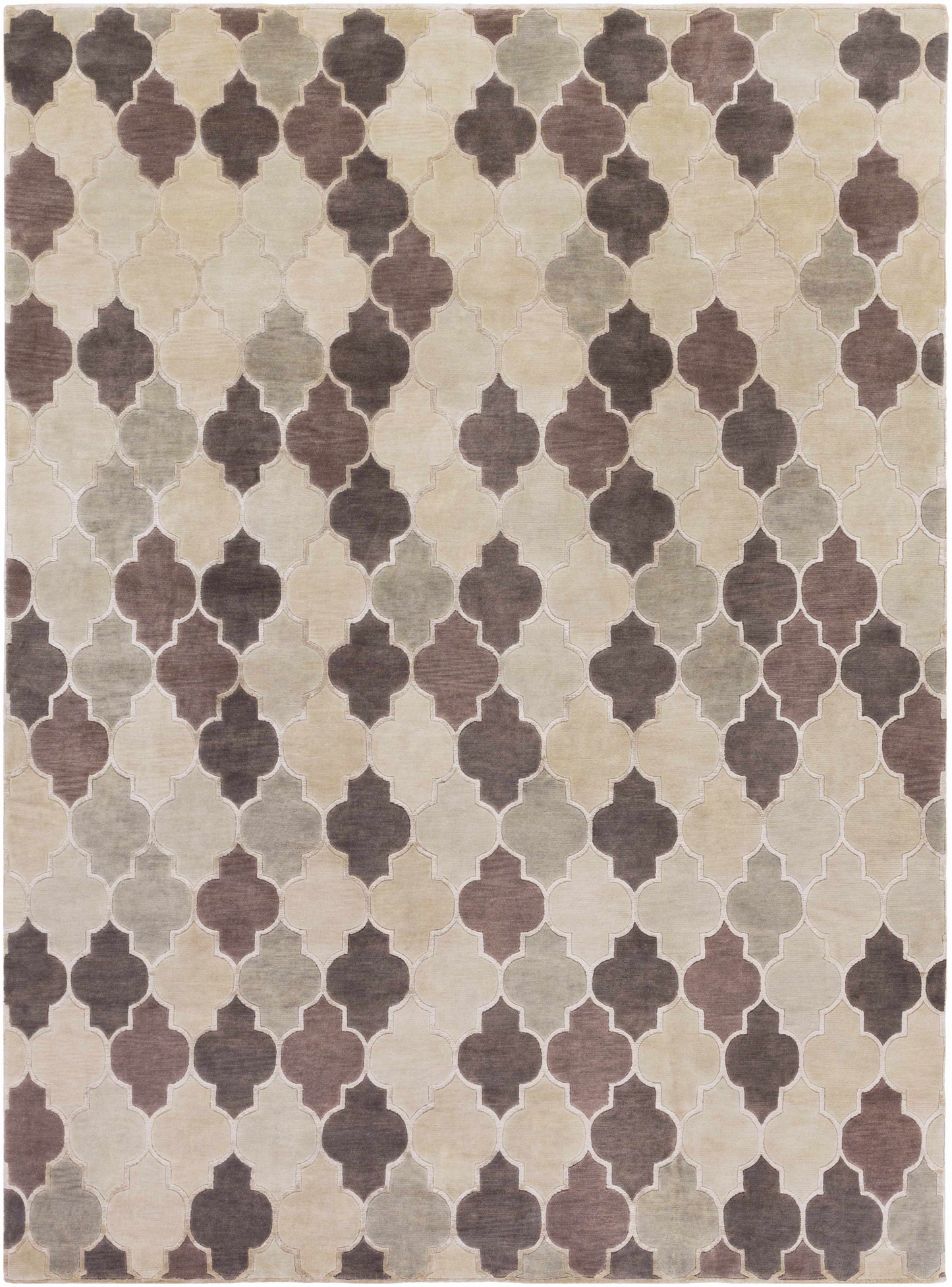 Mugal IN-8616 Hand Knotted Rug