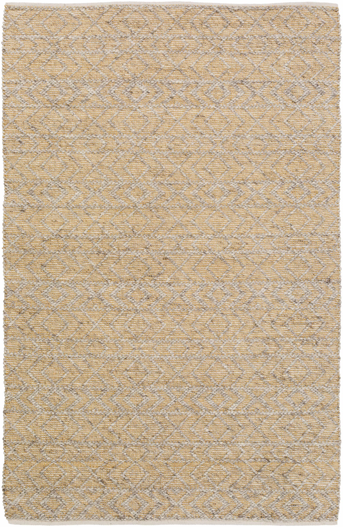 Camel Hand Woven 65% Viscose, 35% Wool Global Rectangle Handmade rug, Indoor use only, no fringe, non-washable. runner also available