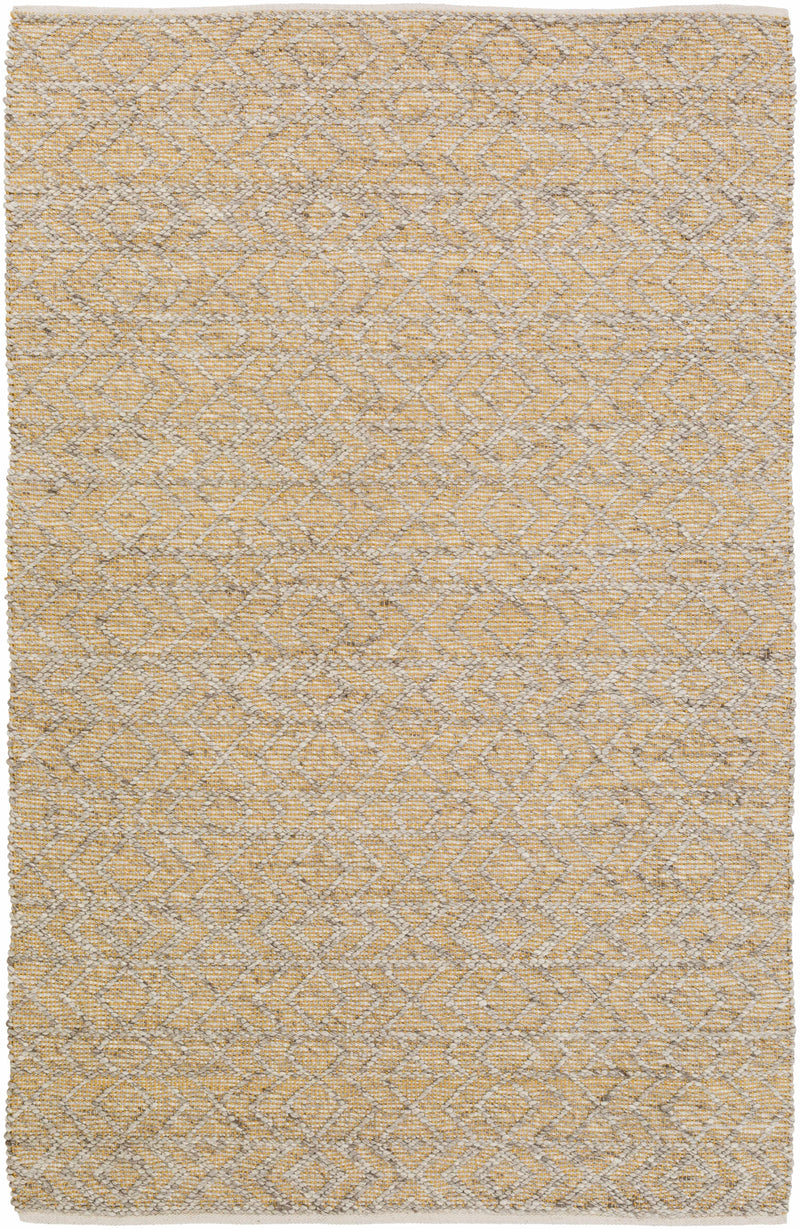 Camel Hand Woven 65% Viscose, 35% Wool Global Rectangle Handmade rug, Indoor use only, no fringe, non-washable. runner also available