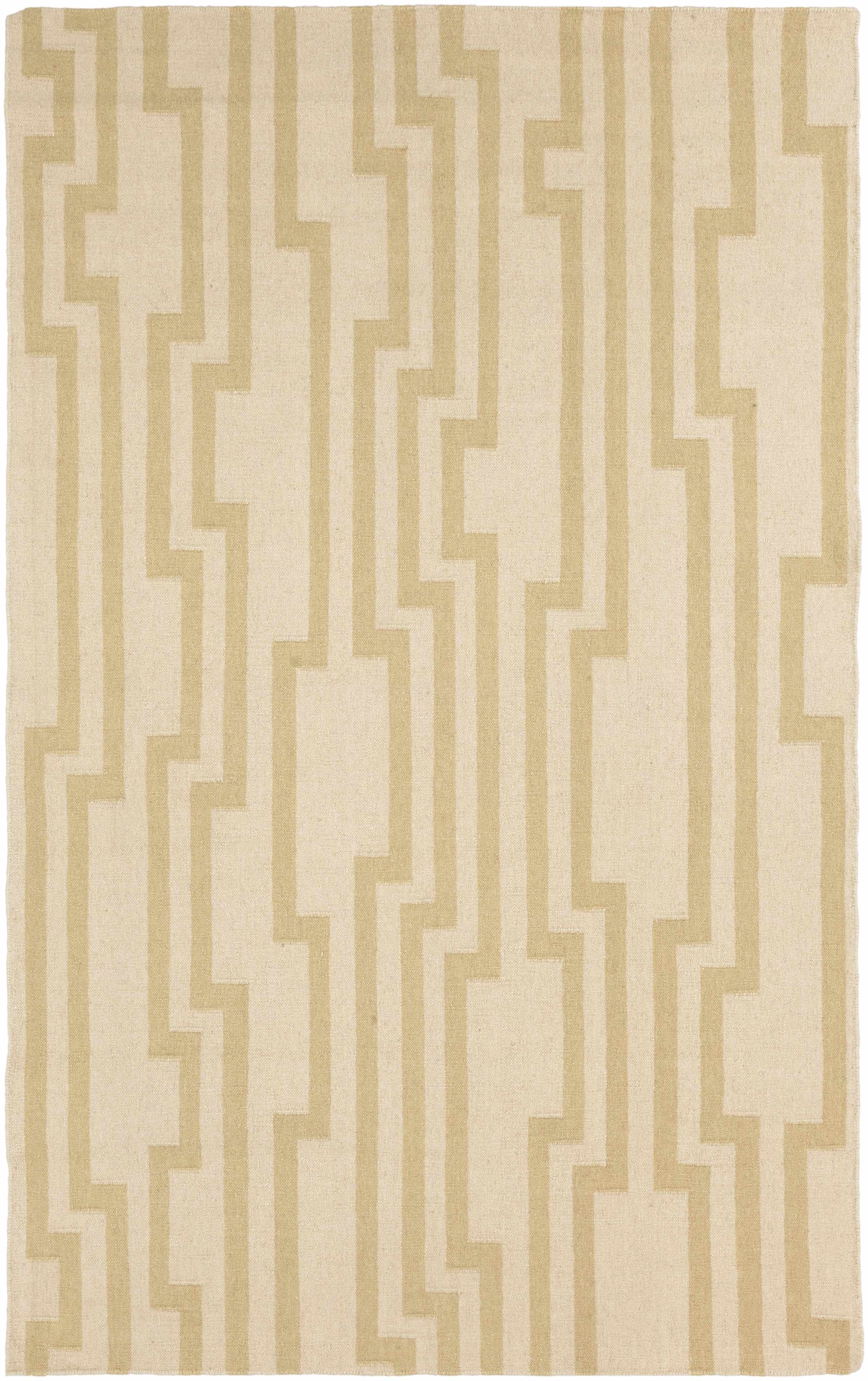 Light Beige Hand Woven 100% Wool Modern Rectangle Handmade rug, Indoor use only, no fringe, non-washable. runner also available