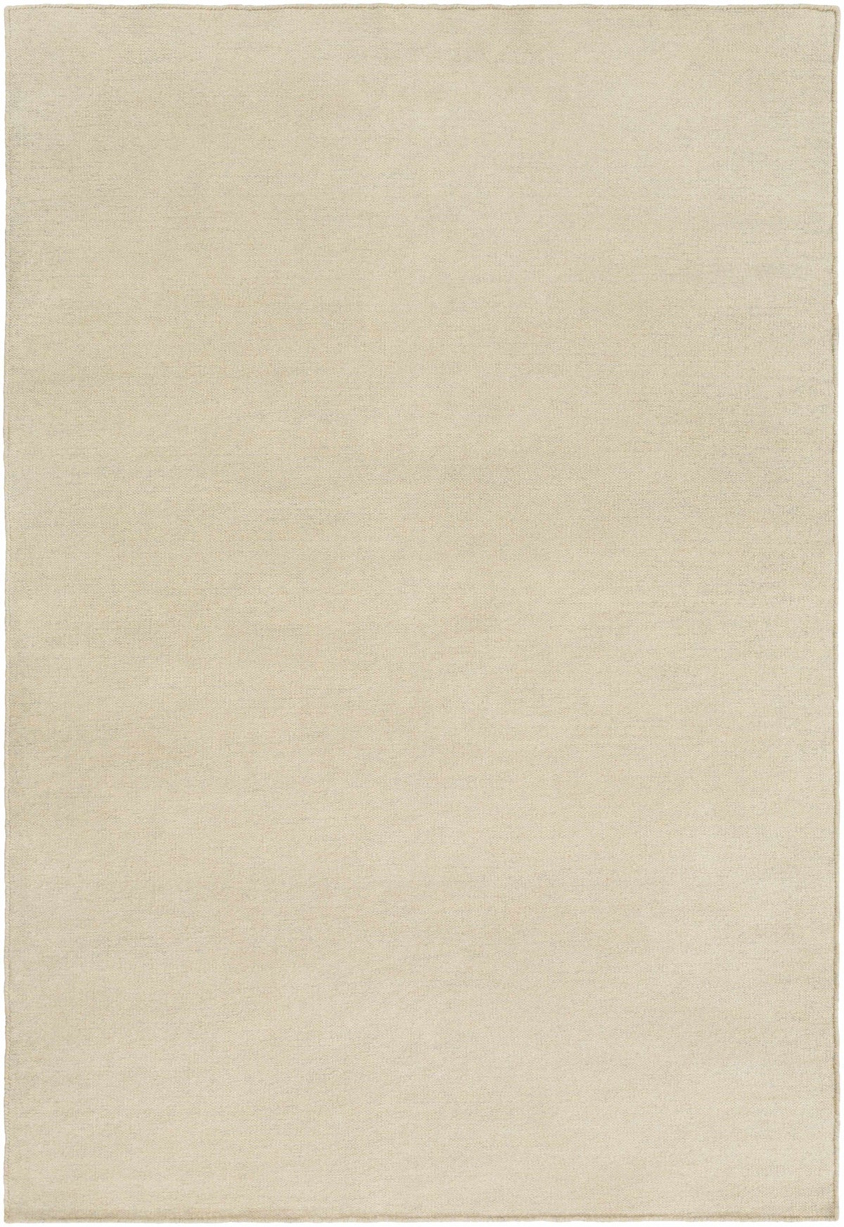Oatmeal Hand Woven 70% Wool, 30% Metallic Thread Cottage Rectangle Handmade rug, Indoor use only, no fringe, non-washable. runner also available