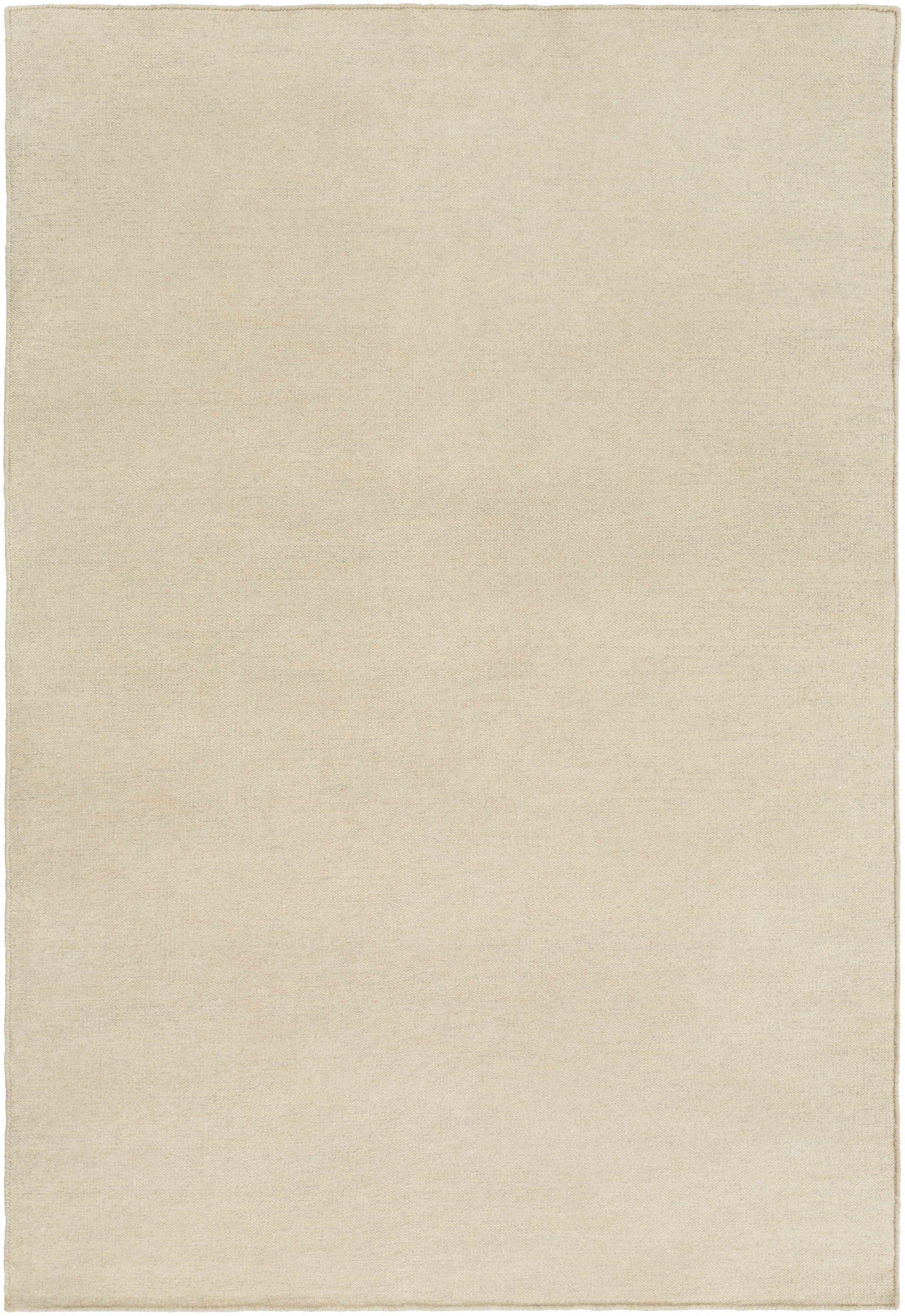 Oatmeal Hand Woven 70% Wool, 30% Metallic Thread Cottage Rectangle Handmade rug, Indoor use only, no fringe, non-washable. runner also available