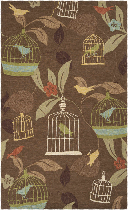 Rain RAI-1127 Hand Hooked Rug