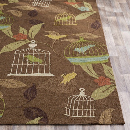 Rain RAI-1127 Hand Hooked Rug