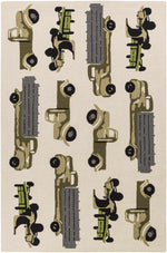 Tic Tac Toe TCT-6005 Hand Hooked Rug