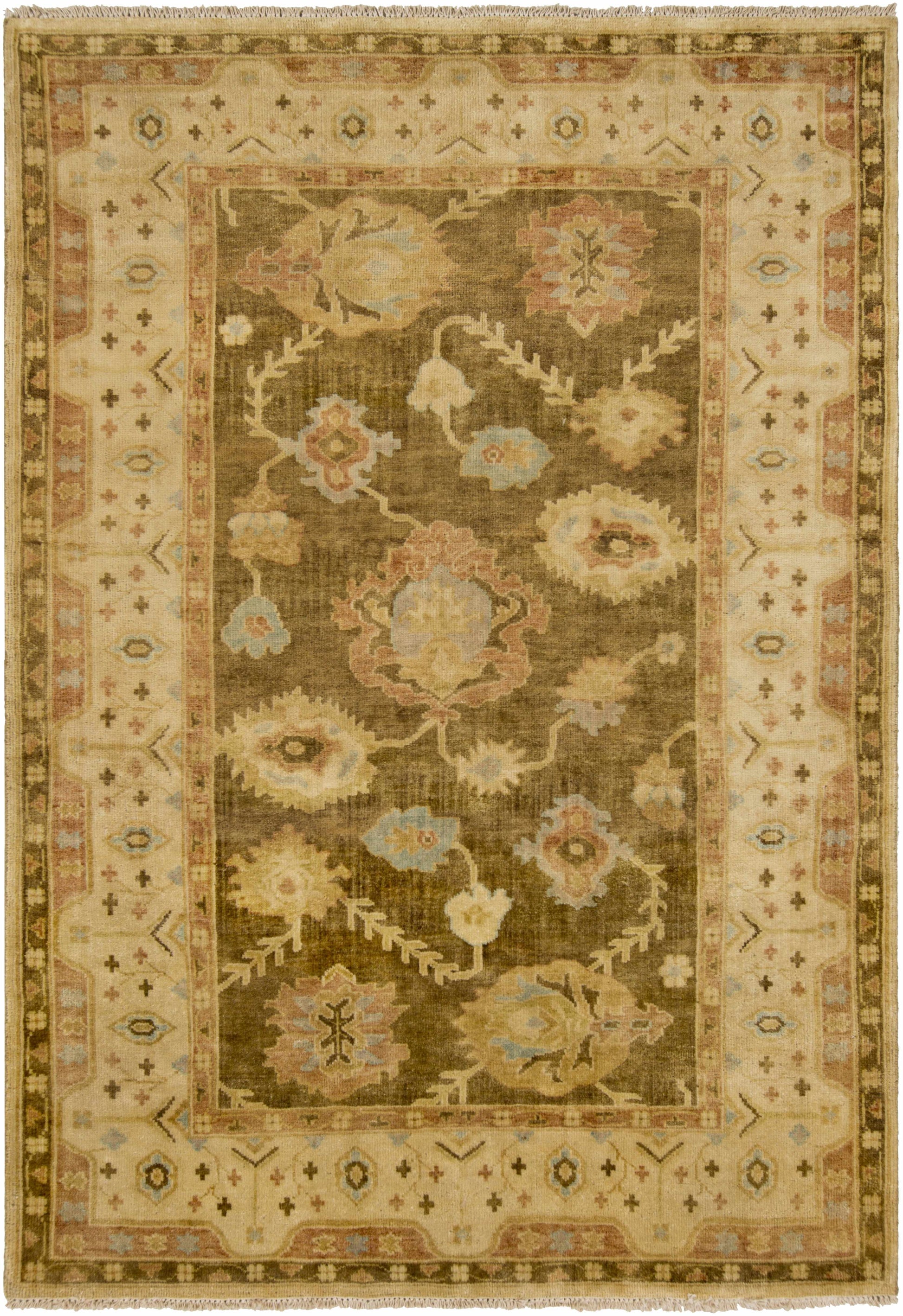 Hillcrest HIL-9027 Hand Knotted Rug