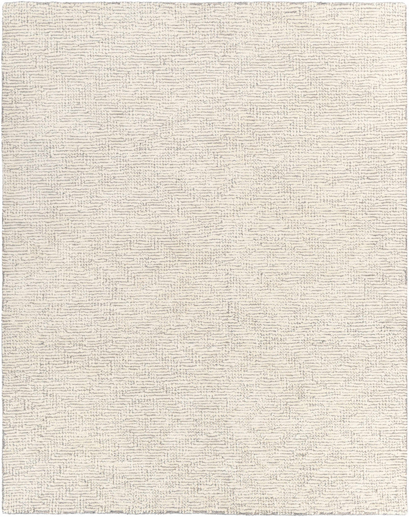 Charcoal Hand Tufted 90% NZ Wool, 10% Viscose Modern Rectangle Handmade rug, Indoor use only, no fringe, non-washable.