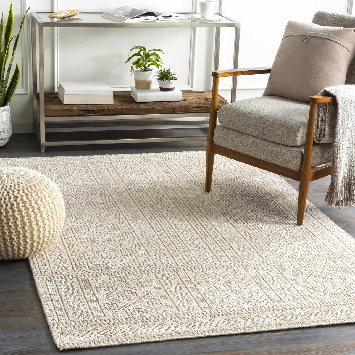 Livorno LVN-2303 Hand Knotted Rug