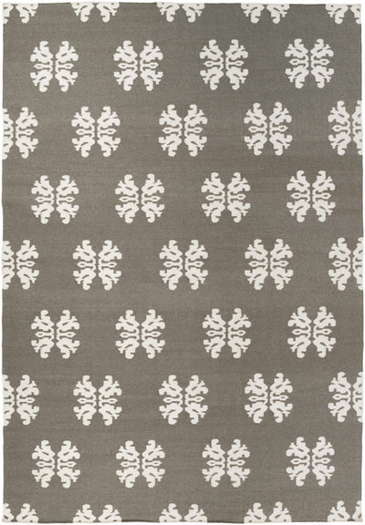 Cream Hand Woven 100% Wool Modern Rectangle Handmade rug, Indoor use only, no fringe, non-washable.
