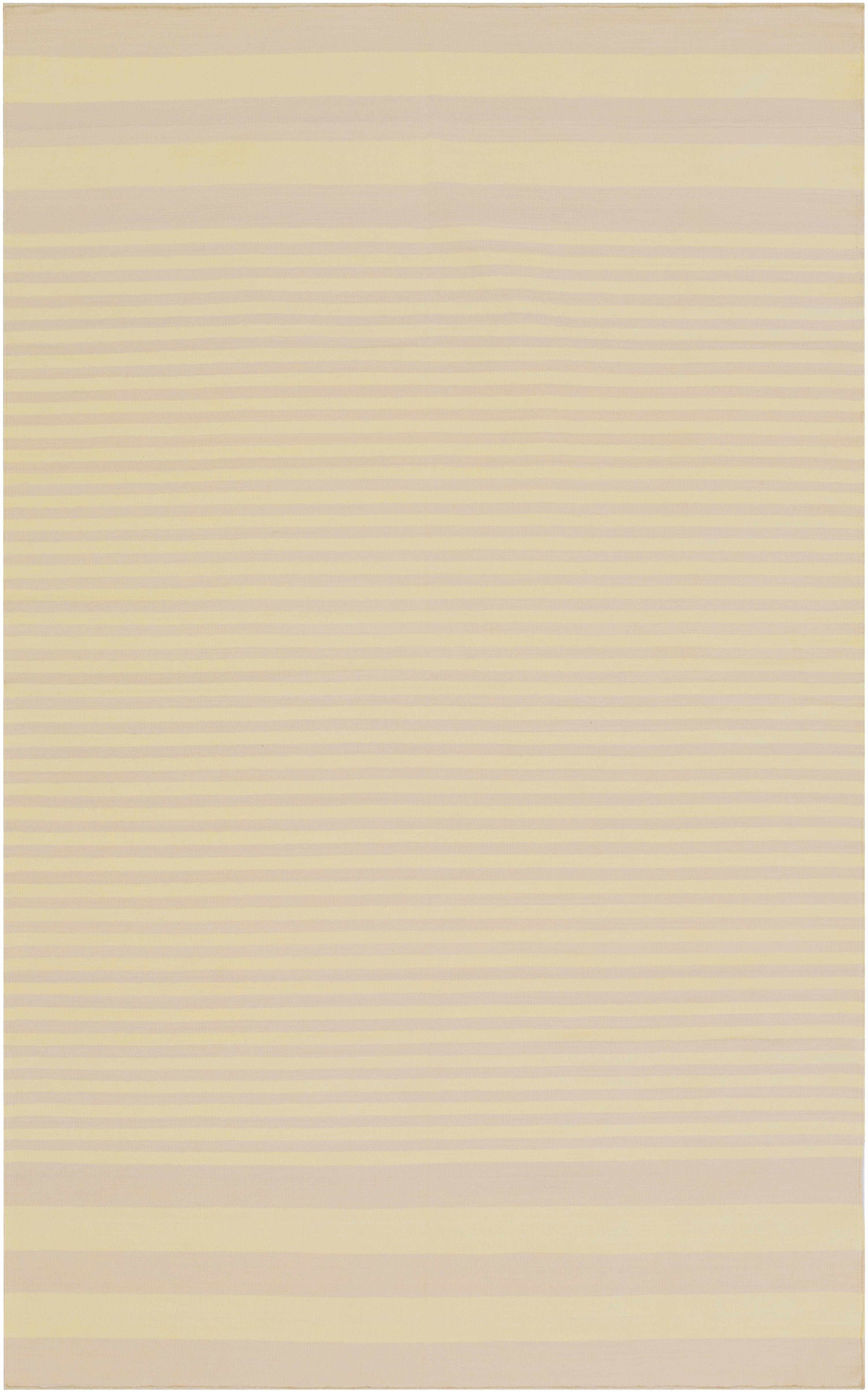Yellow Hand Woven 100% Cotton Cottage Rectangle Handmade rug, Indoor use only, no fringe, non-washable. runner also available