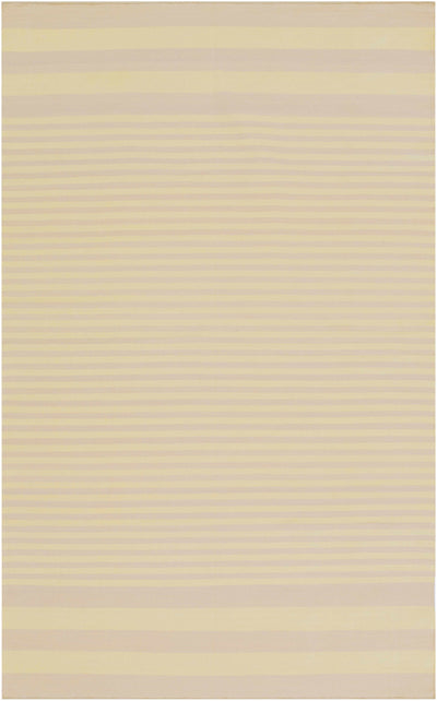 Yellow Hand Woven 100% Cotton Cottage Rectangle Handmade rug, Indoor use only, no fringe, non-washable. runner also available