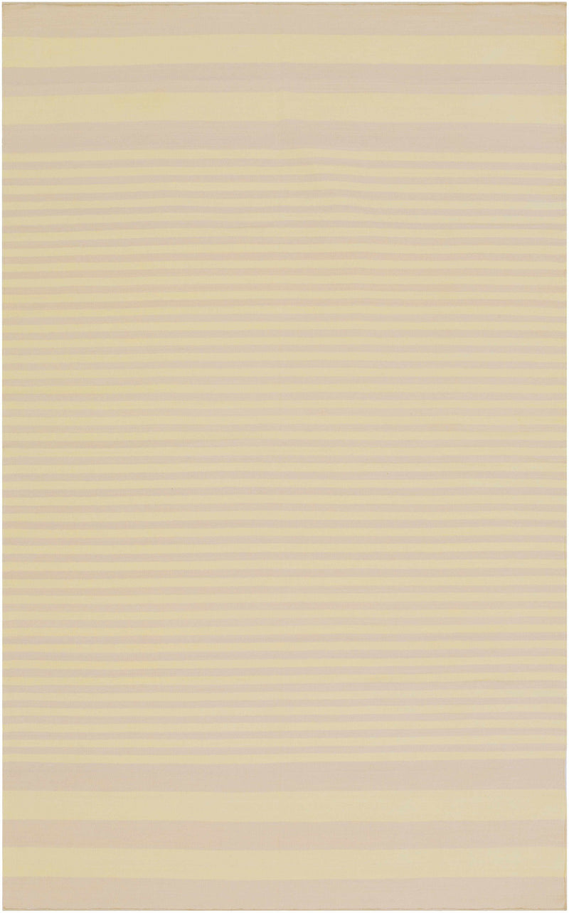 Yellow Hand Woven 100% Cotton Cottage Rectangle Handmade rug, Indoor use only, no fringe, non-washable. runner also available