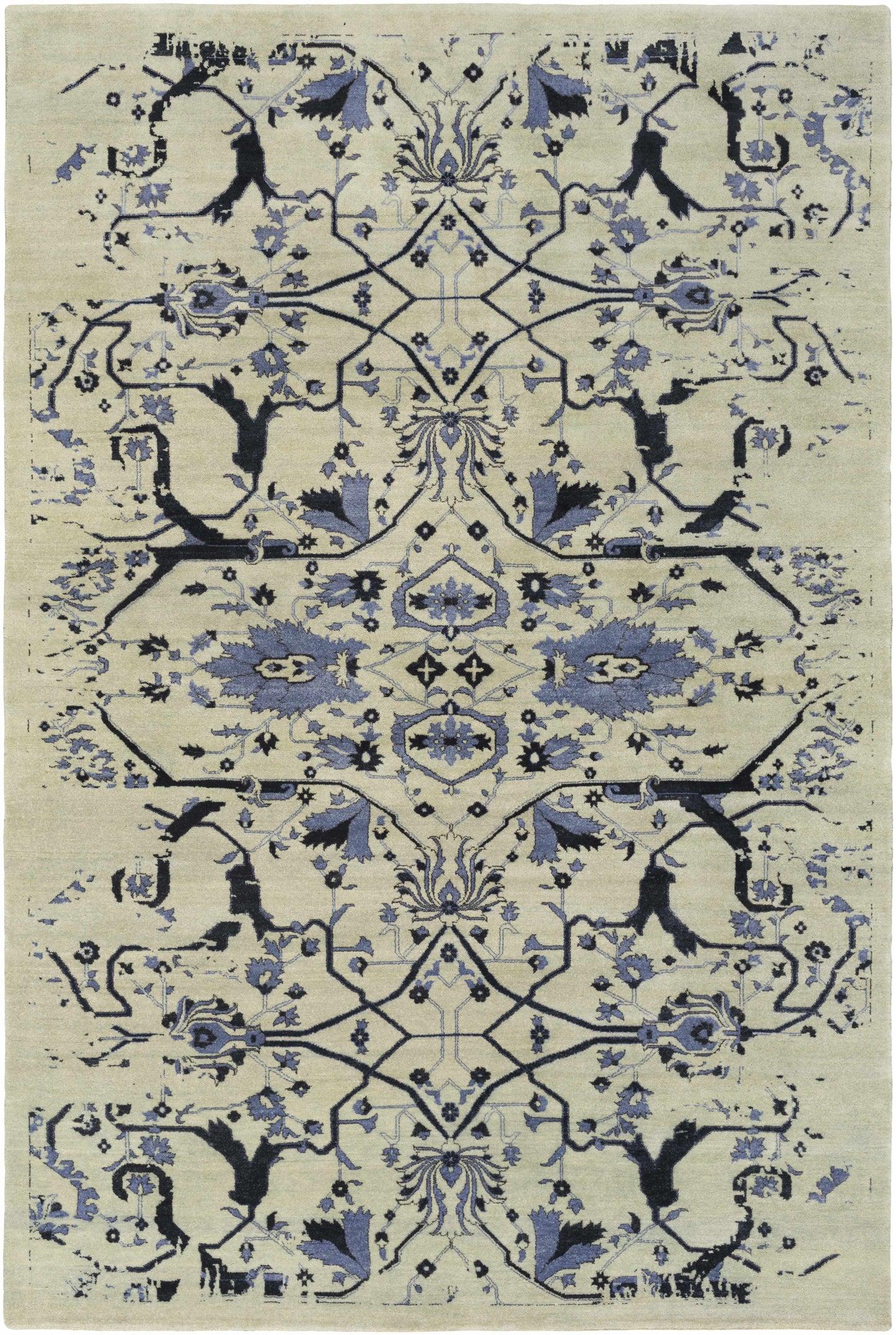 Opulent OPE-6008 Hand Knotted Rug