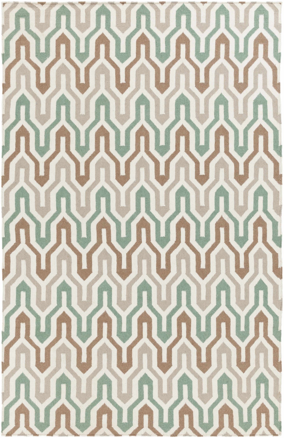 Ivory Hand Woven 100% Wool Modern Rectangle Handmade rug, Indoor use only, no fringe, non-washable. round, runner also available