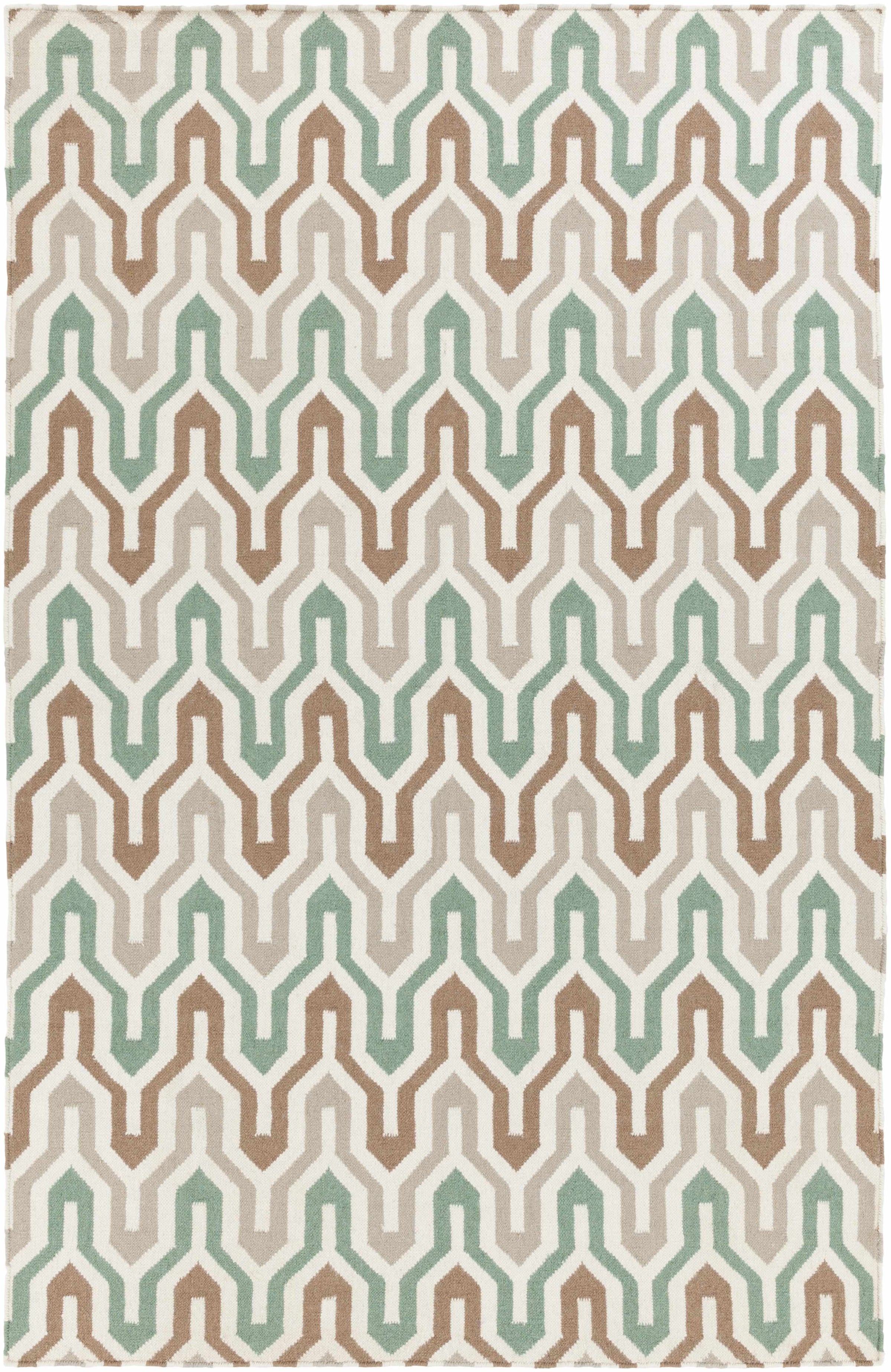 Ivory Hand Woven 100% Wool Modern Rectangle Handmade rug, Indoor use only, no fringe, non-washable. round, runner also available