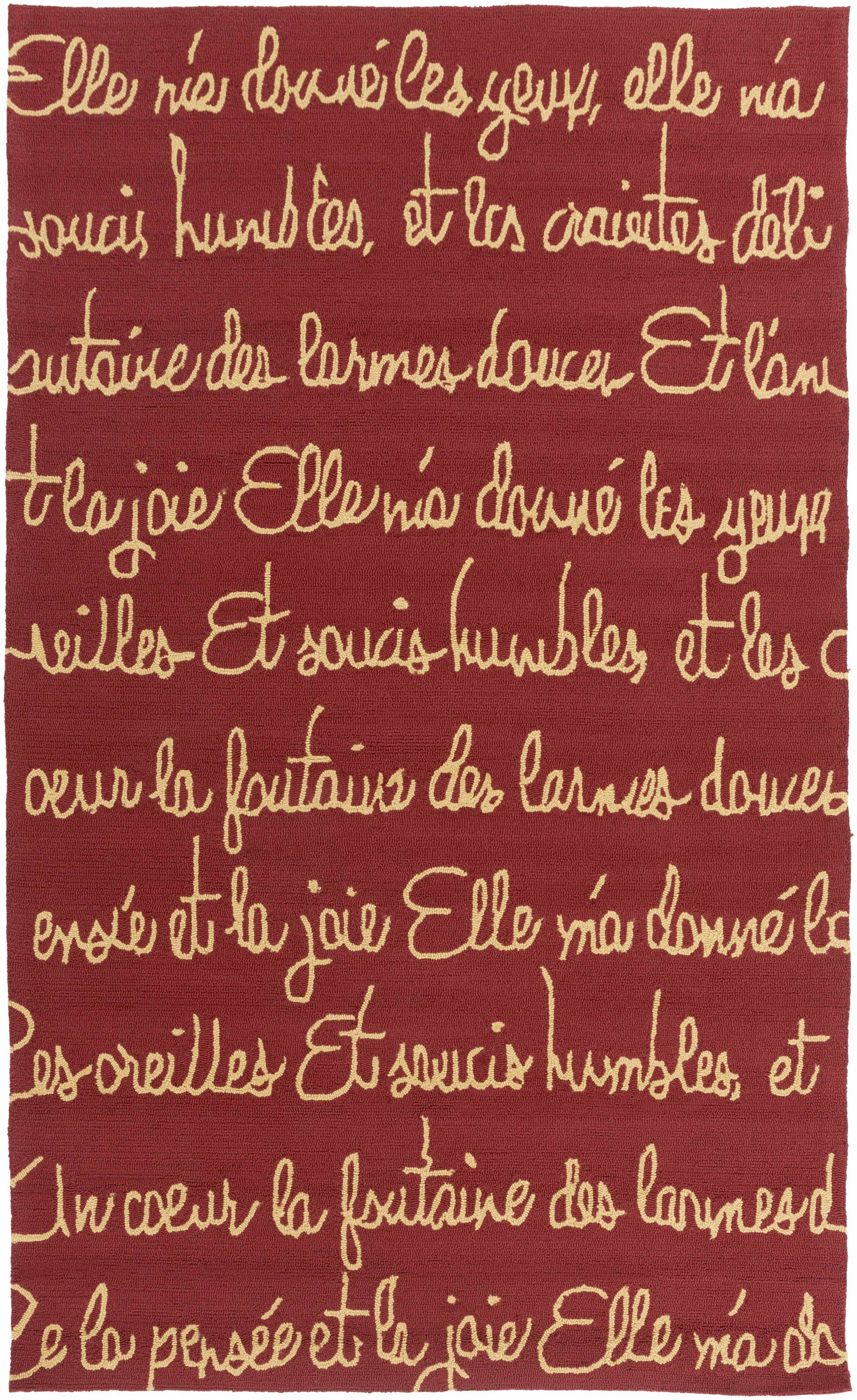 Rain RAI-1235 Hand Hooked Rug