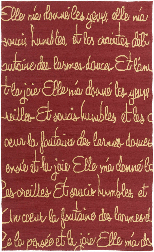 Rain RAI-1235 Hand Hooked Rug