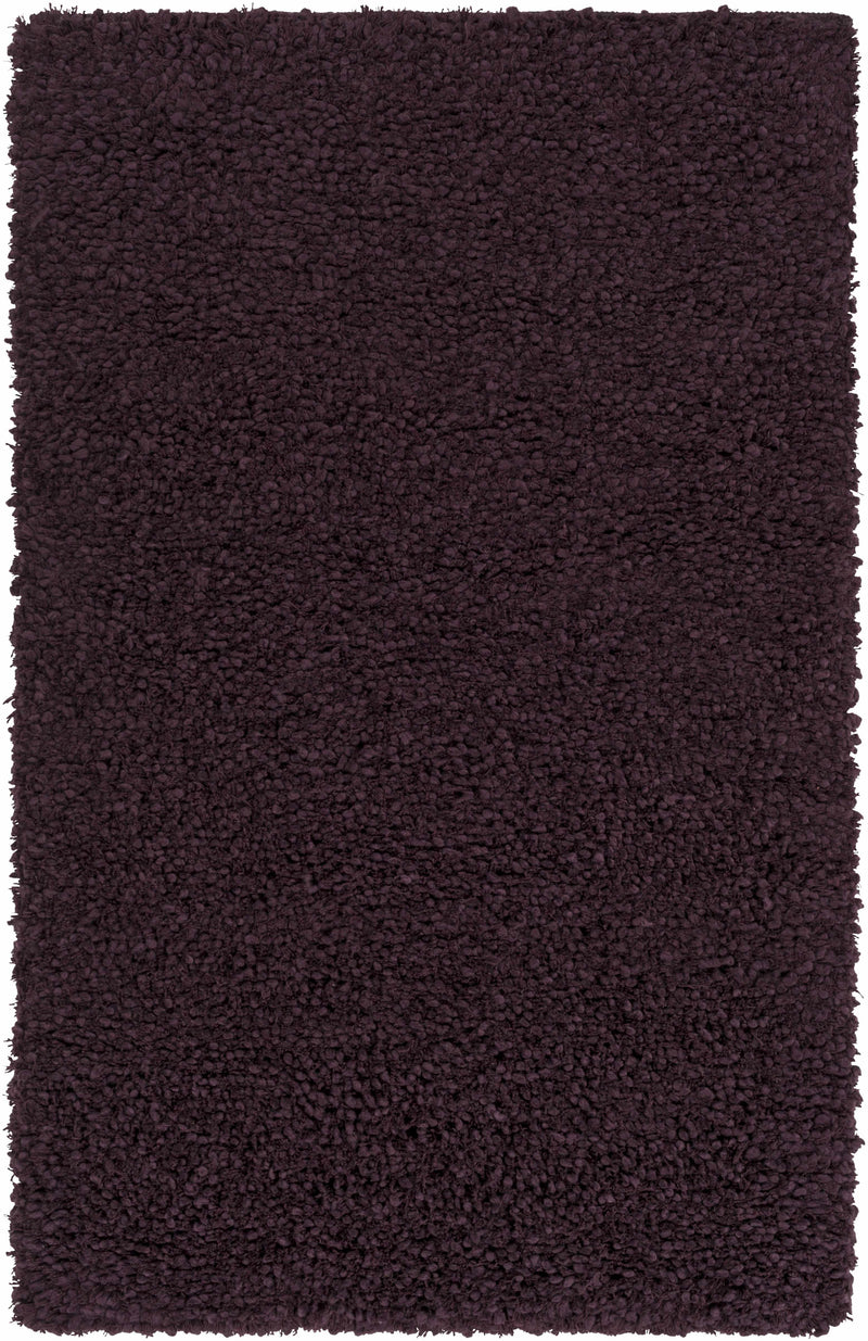 Plum Hand Woven 100% NZ Wool Modern Rectangle Handmade rug, Indoor use only, no fringe, non-washable. round, runner also available