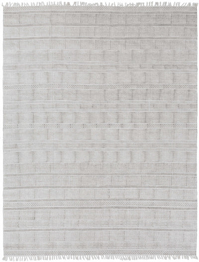Charcoal Hand Woven 100% Cotton Cottage Rectangle Handmade rug, Indoor use only, has fringe, non-washable. runner also available