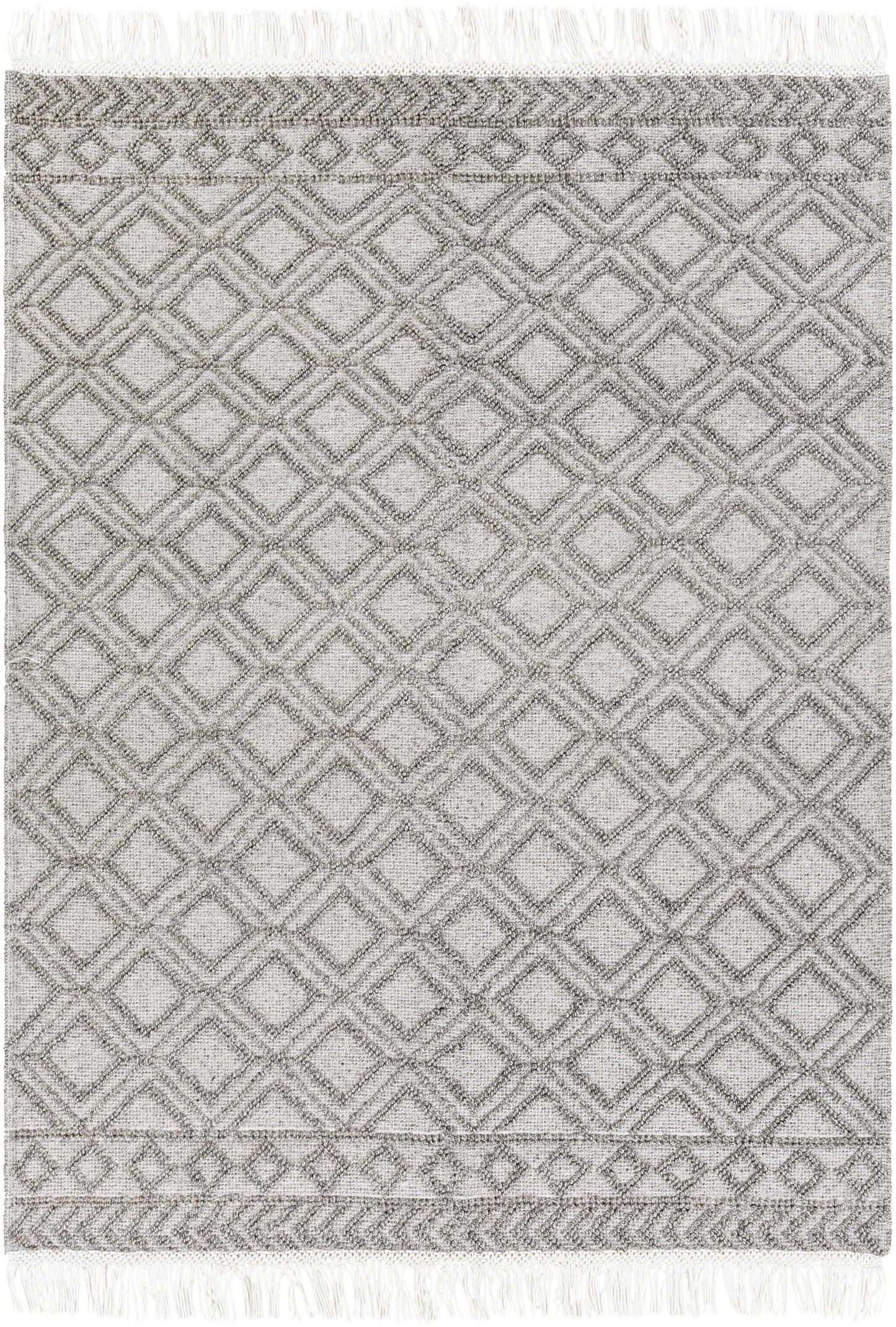 Farmhouse Tassels FTS-2302 Hand Woven Rug