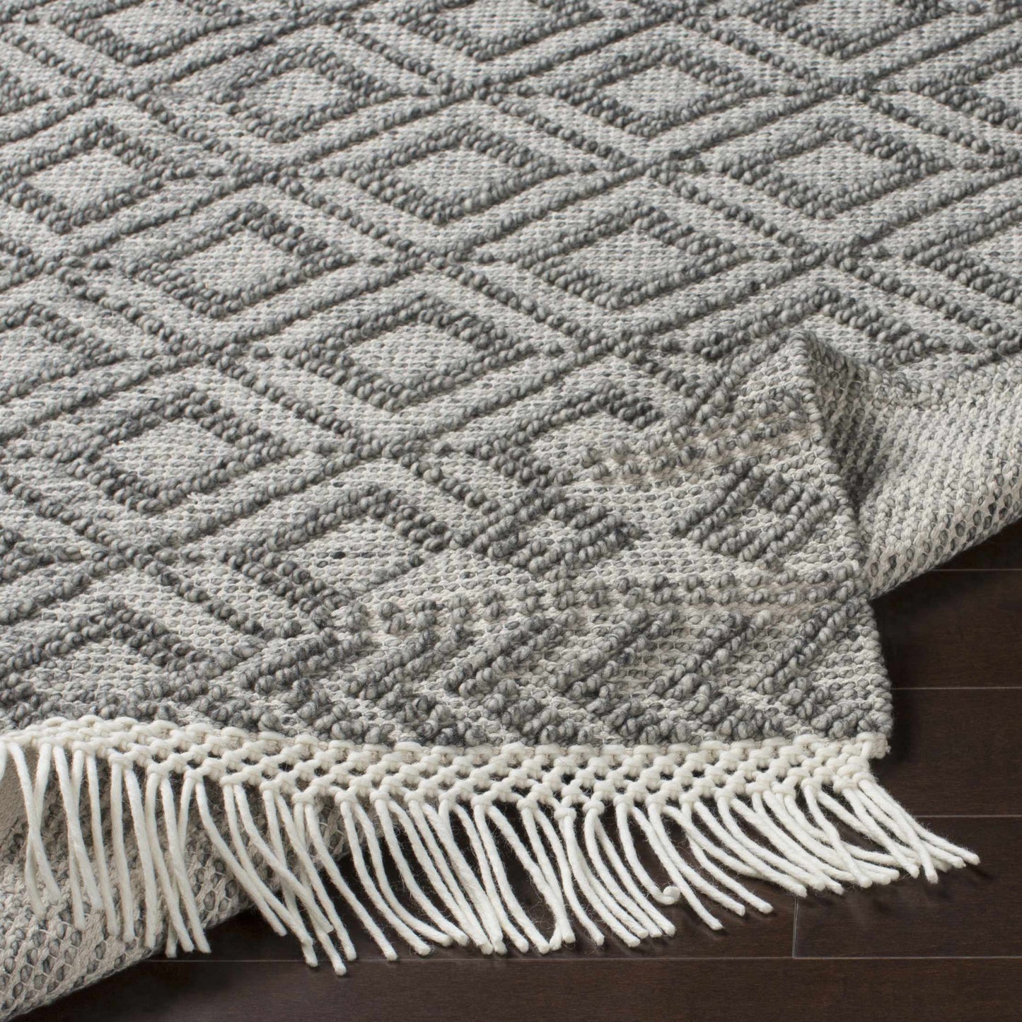 Farmhouse Tassels FTS-2302 Hand Woven Rug